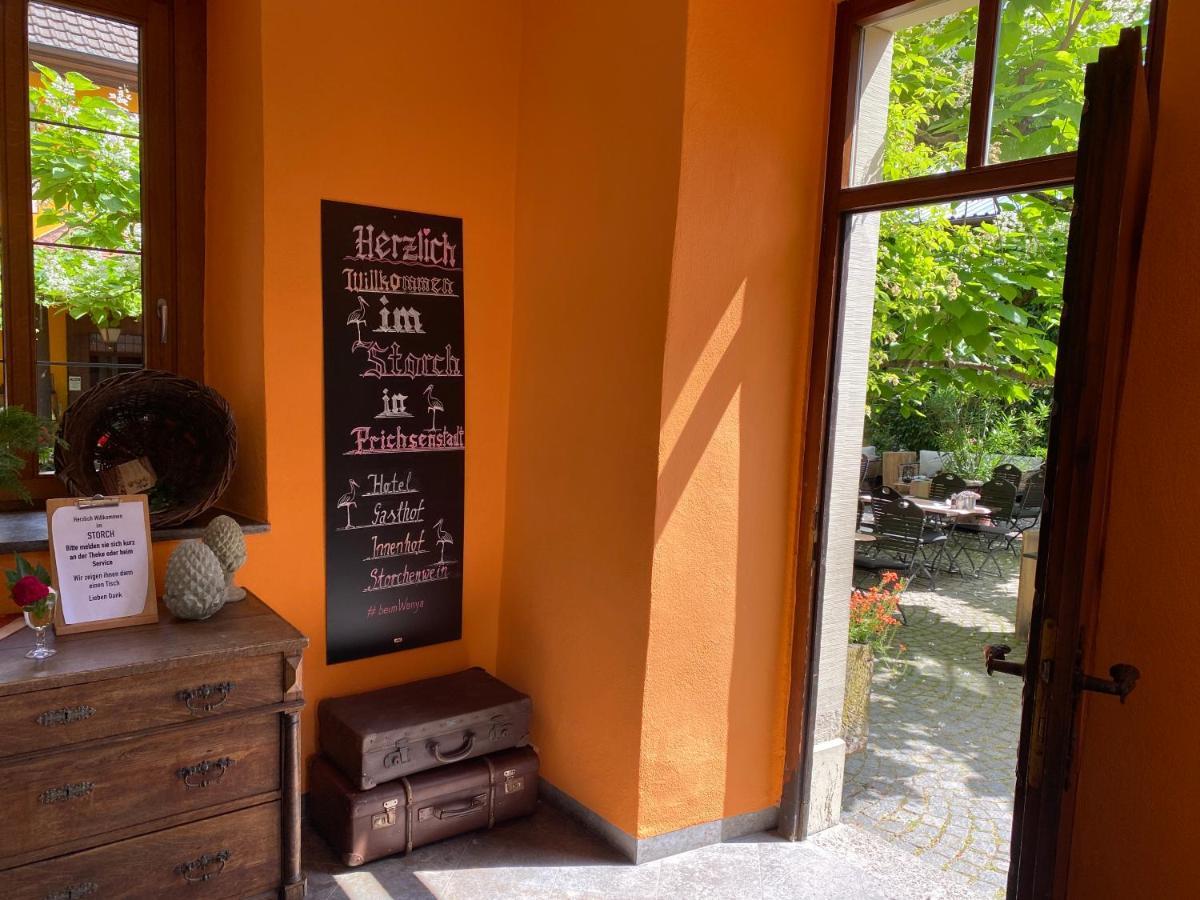 Gasthof Zum Storch Prichsenstadt Εξωτερικό φωτογραφία